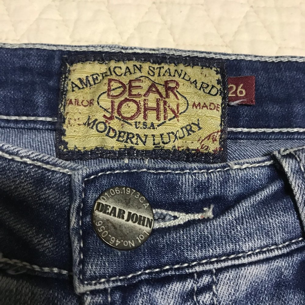 Dear John Crop Pants with Cuff-Size 26